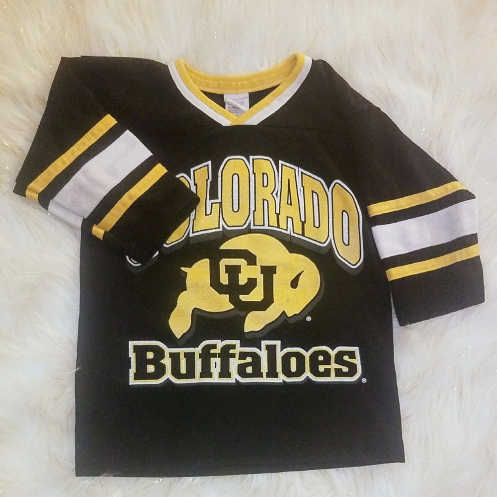 Colorado CU Buffalos team logo shirt